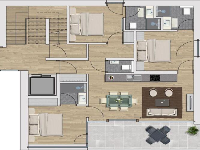 Apartments B-Home, 브람베르크 암 빌트코겔 외부 사진